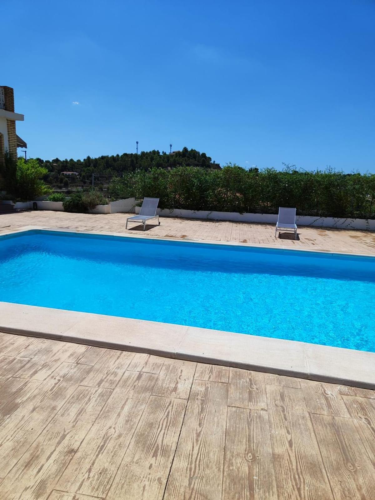 El Recreo, Private Pool & Bbq Villa Godelleta Eksteriør bilde